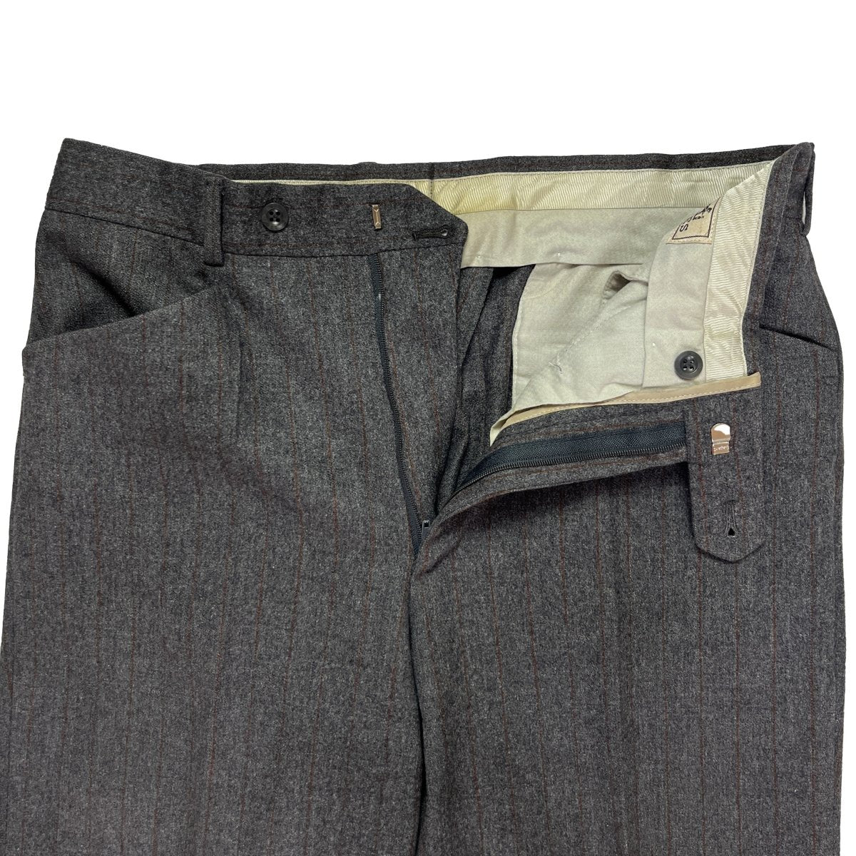 Costume gris à rayures Hermès - Le Beau Gustave