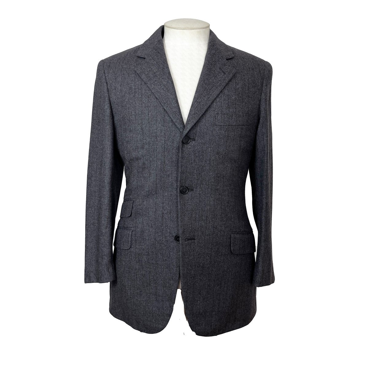 Costume gris à rayures Hermès - Le Beau Gustave