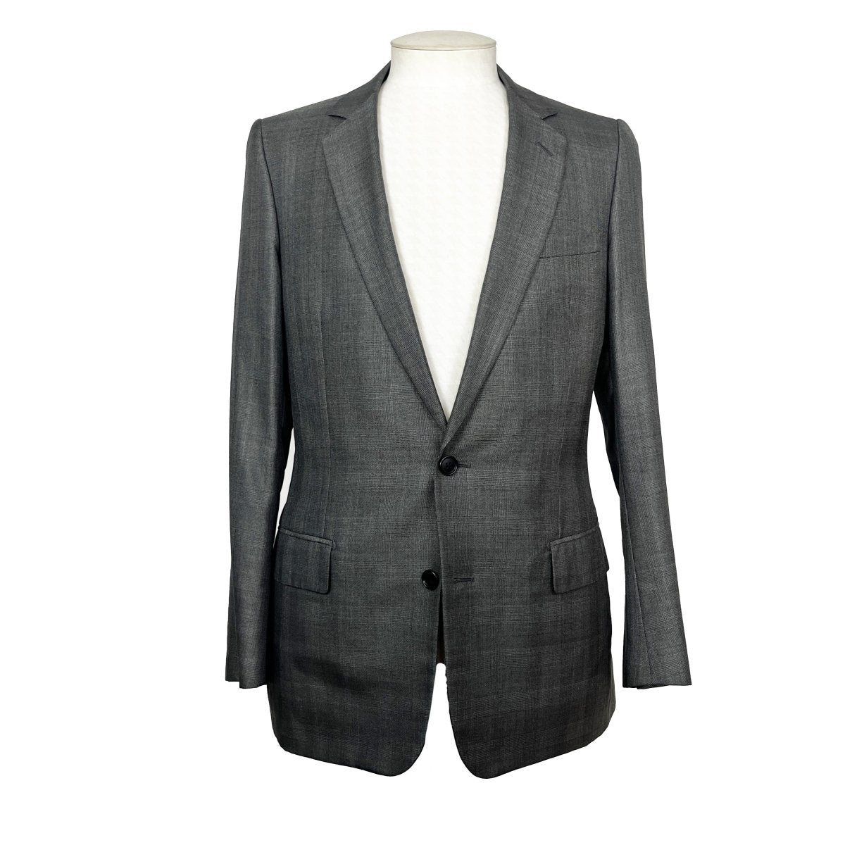Costume gris prince de galles Dior - Le Beau Gustave