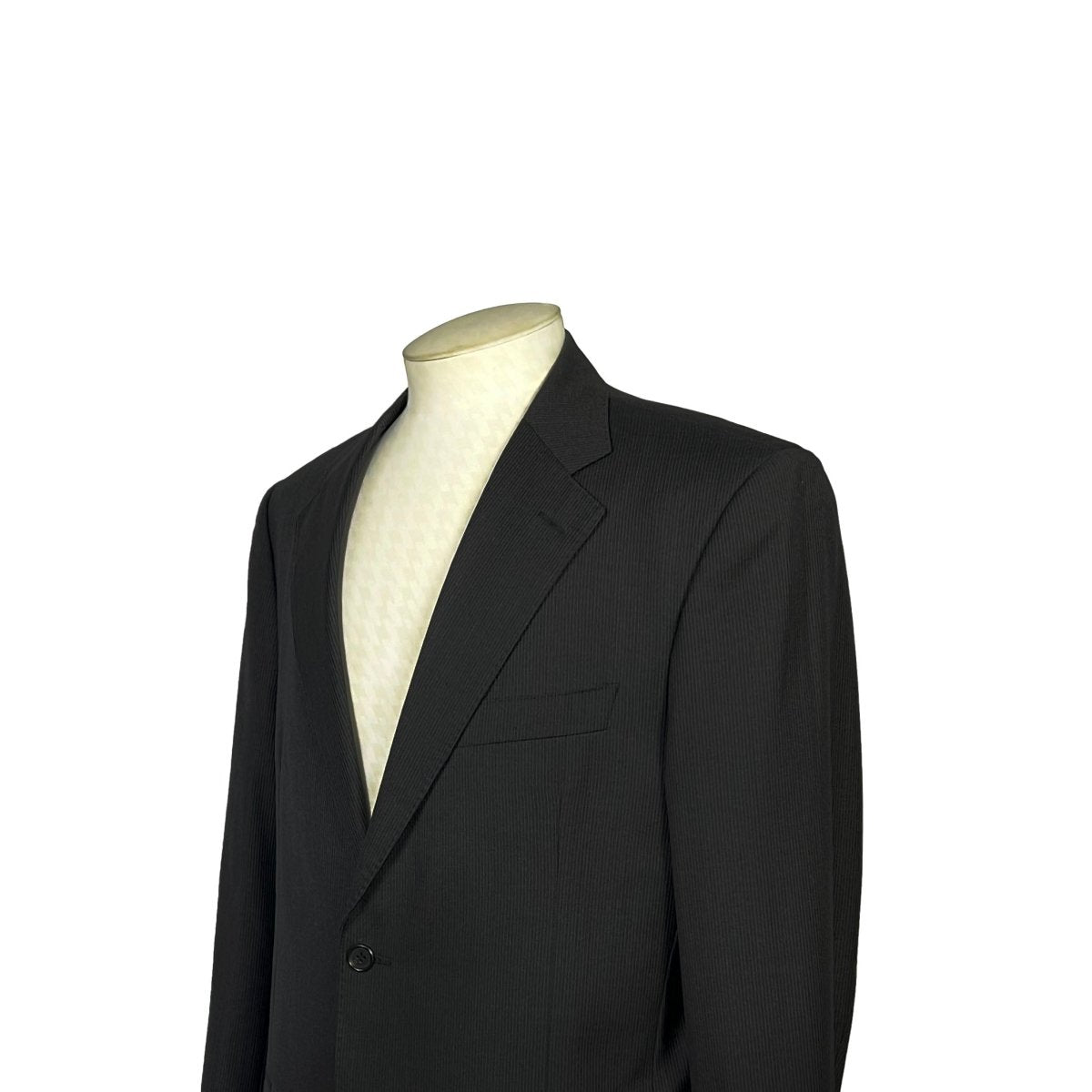Costume noir Burberry - Le Beau Gustave
