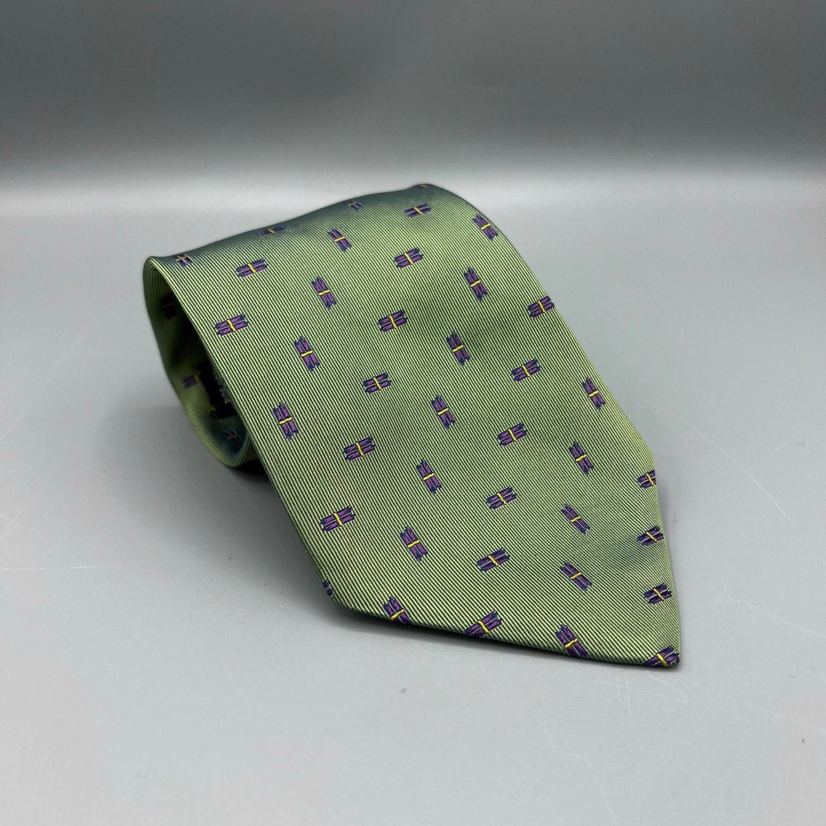 Cravate Hermès Motif "H" - Le Beau Gustave