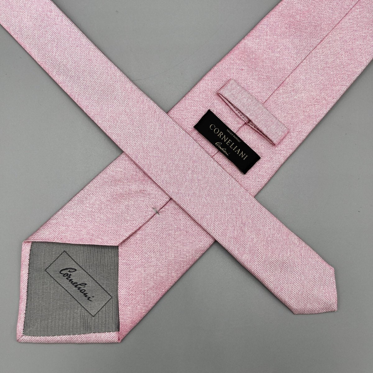 Cravate rose Corneliani - Le Beau Gustave