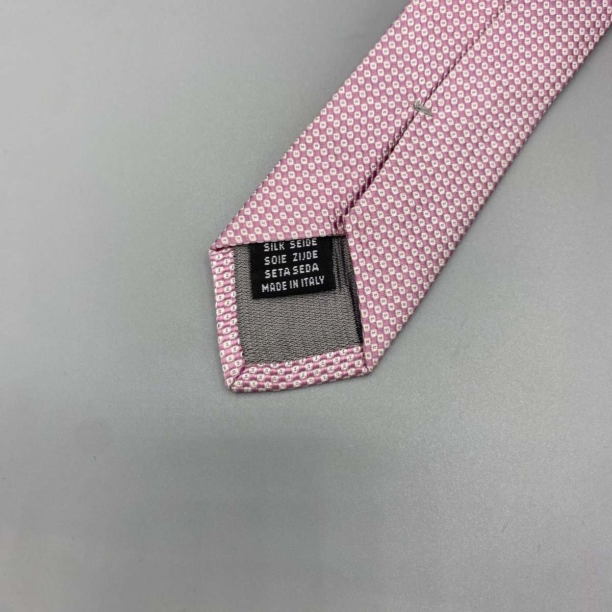Cravate rose Corneliani - Le Beau Gustave