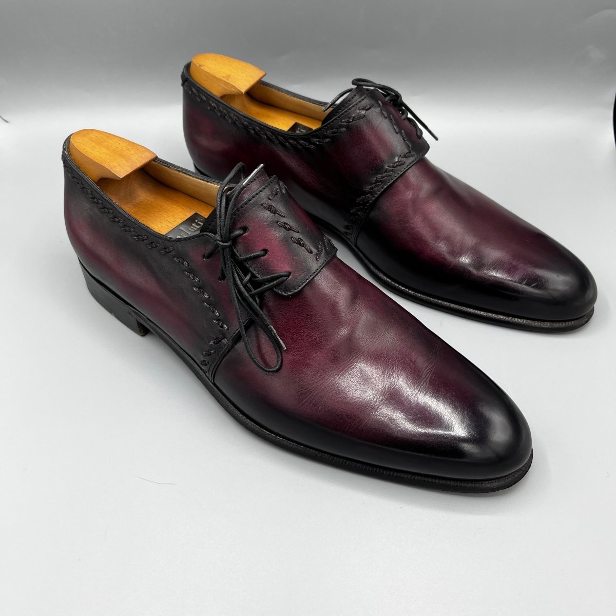 Derbies bordeaux Berluti - Le Beau Gustave