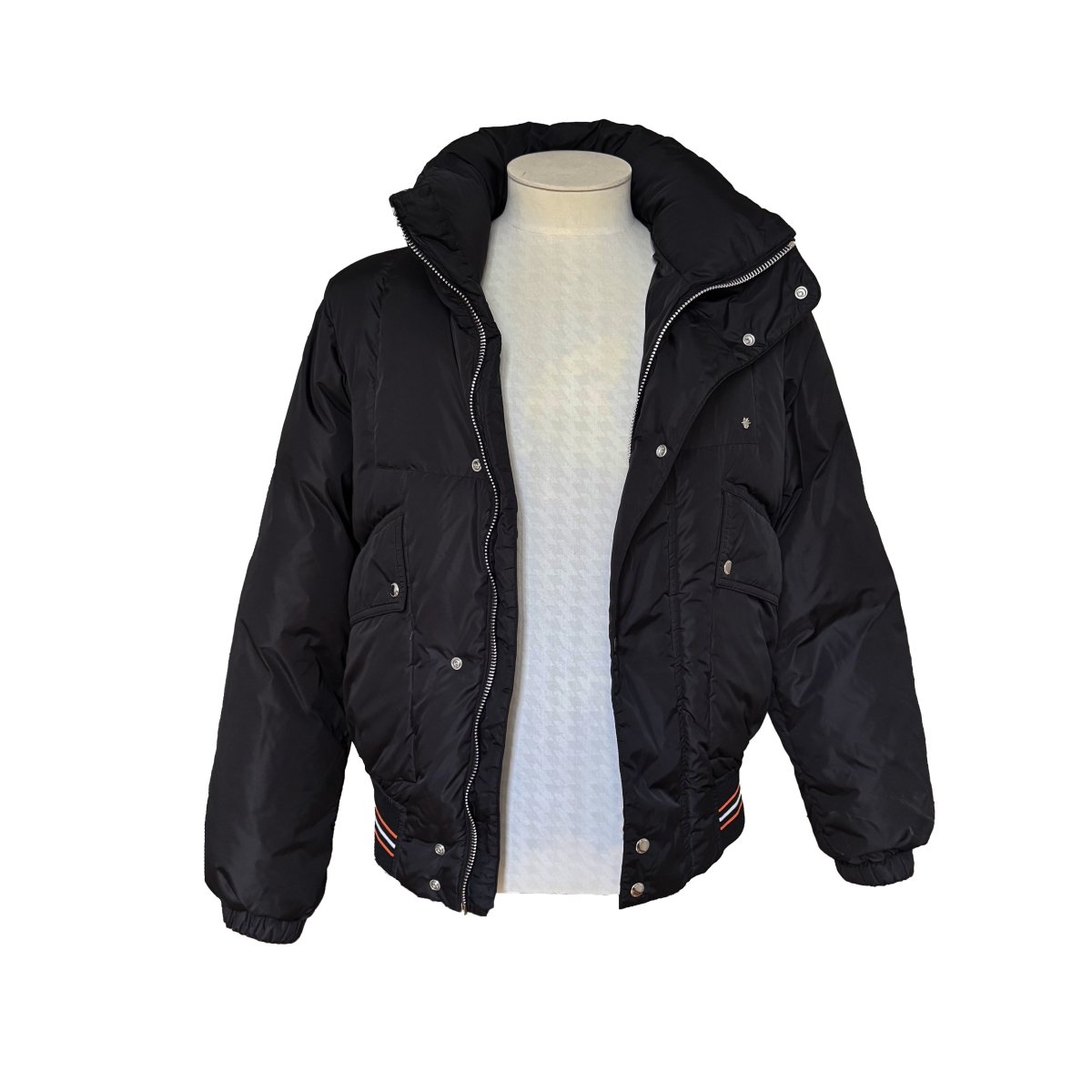 Doudoune Dior noire en duvet d'oie - Le Beau Gustave