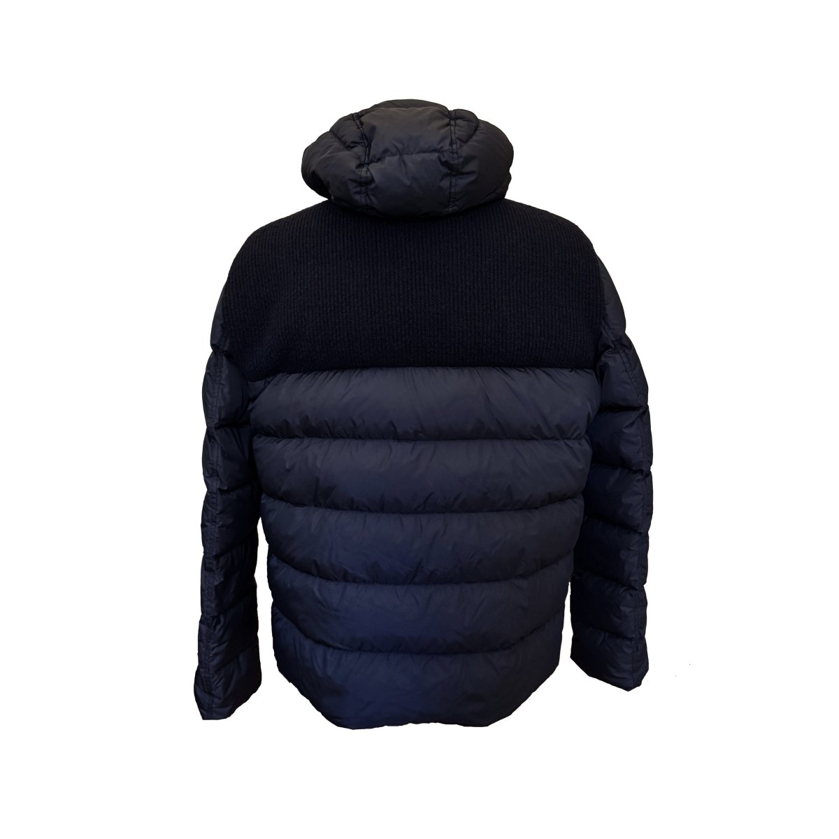 Doudoune Herno Polar-Tech bleu marine avec laine - Le Beau Gustave