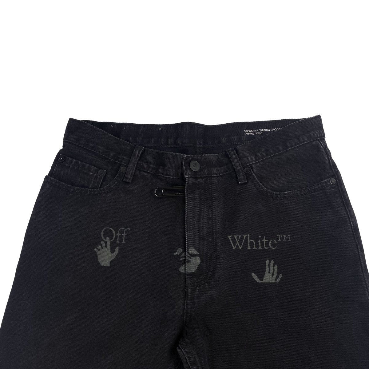 Jean noir Off - White - Le Beau Gustave