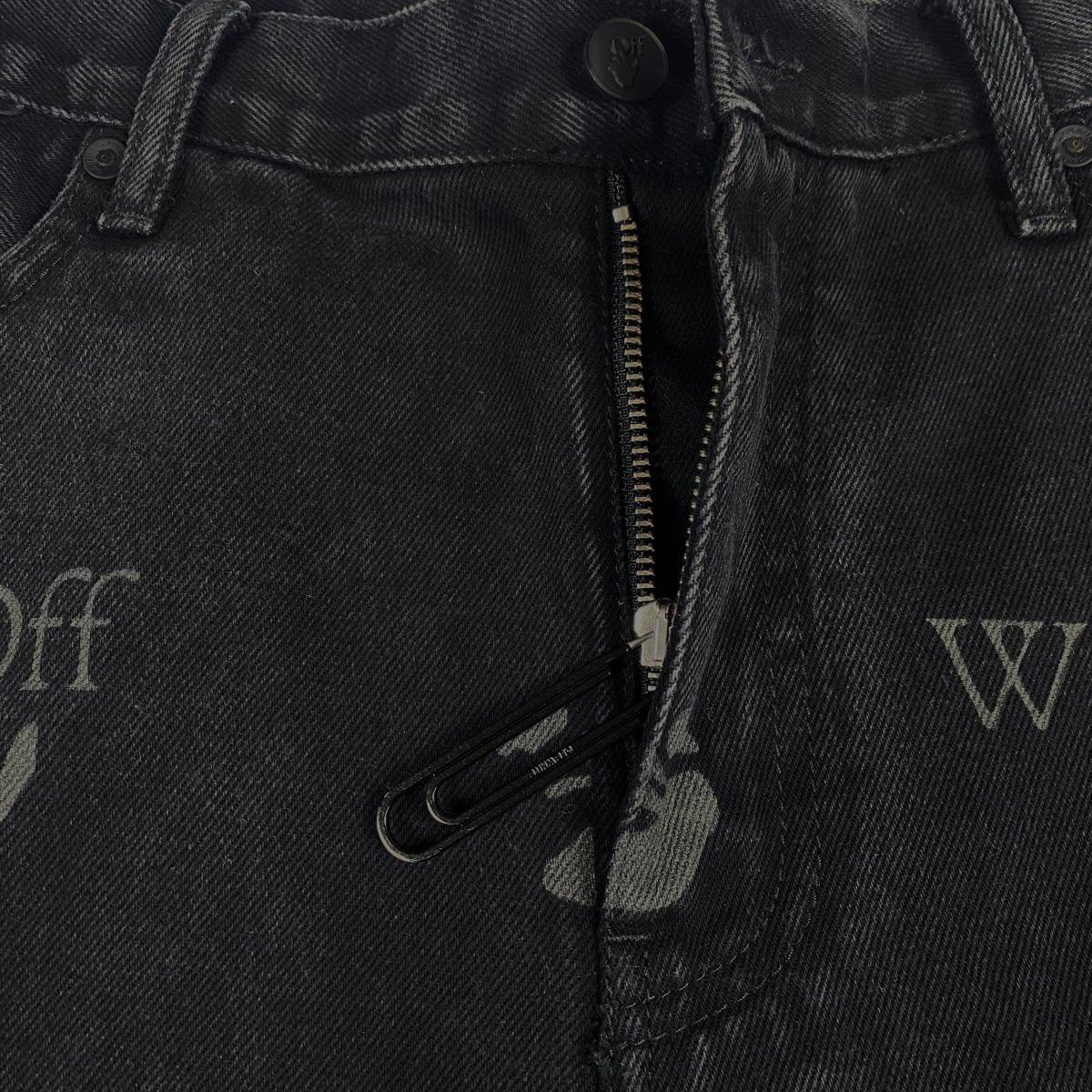 Jean noir Off - White - Le Beau Gustave