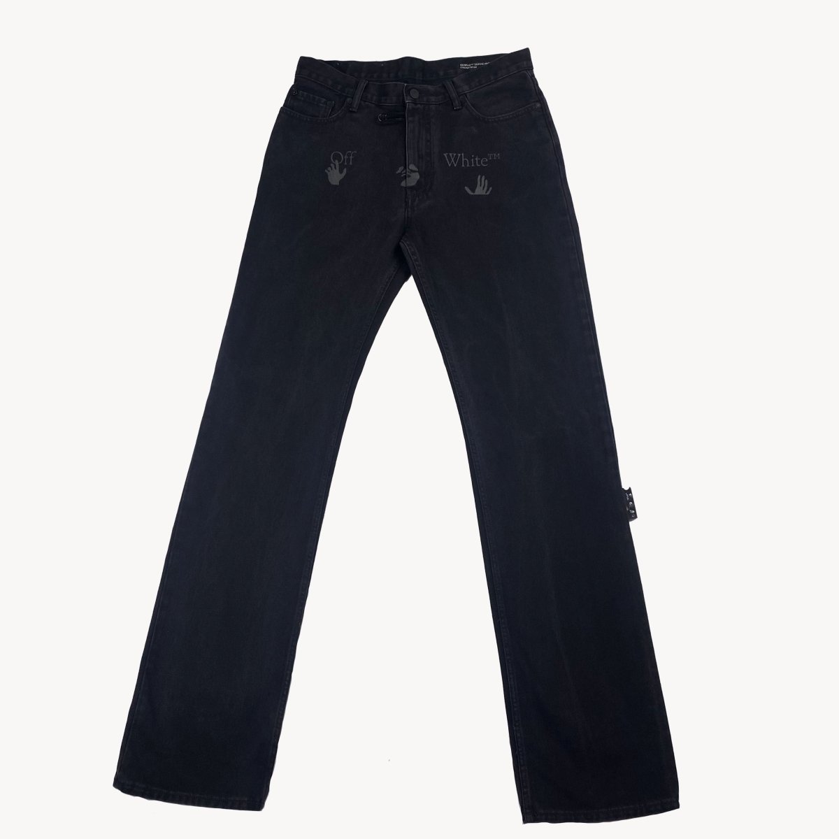 Jean noir Off - White - Le Beau Gustave