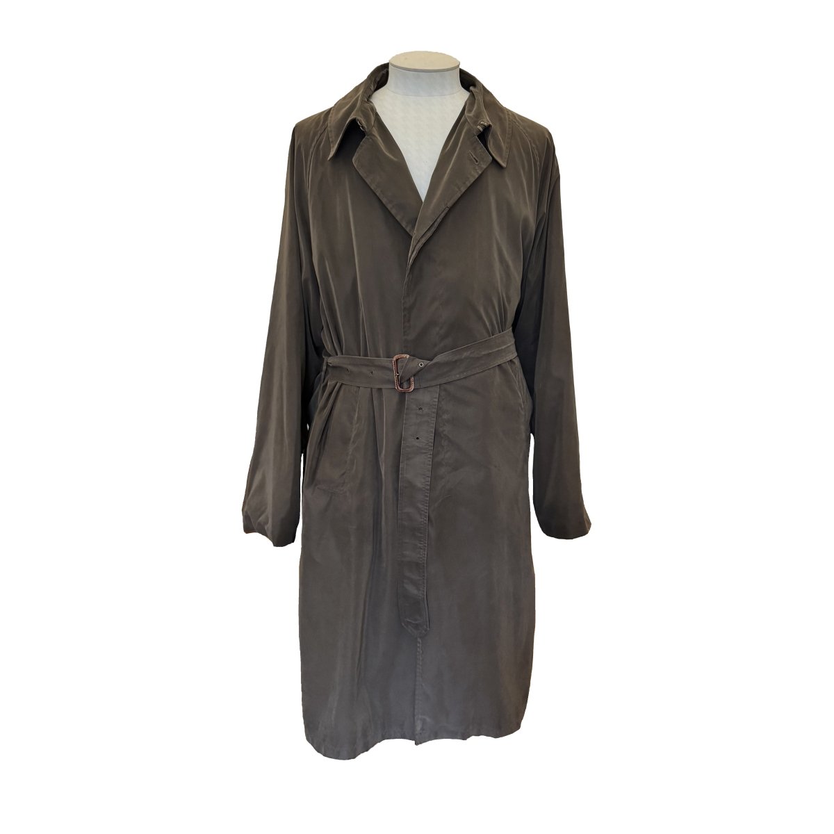 Manteau Arnys gris taupe avec doublure chaude amovible - Le Beau Gustave