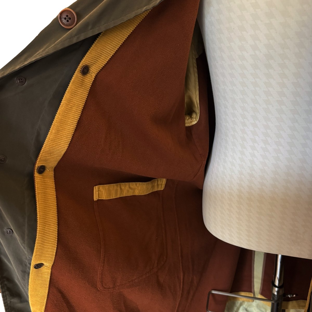 Manteau Arnys gris taupe avec doublure chaude amovible - Le Beau Gustave