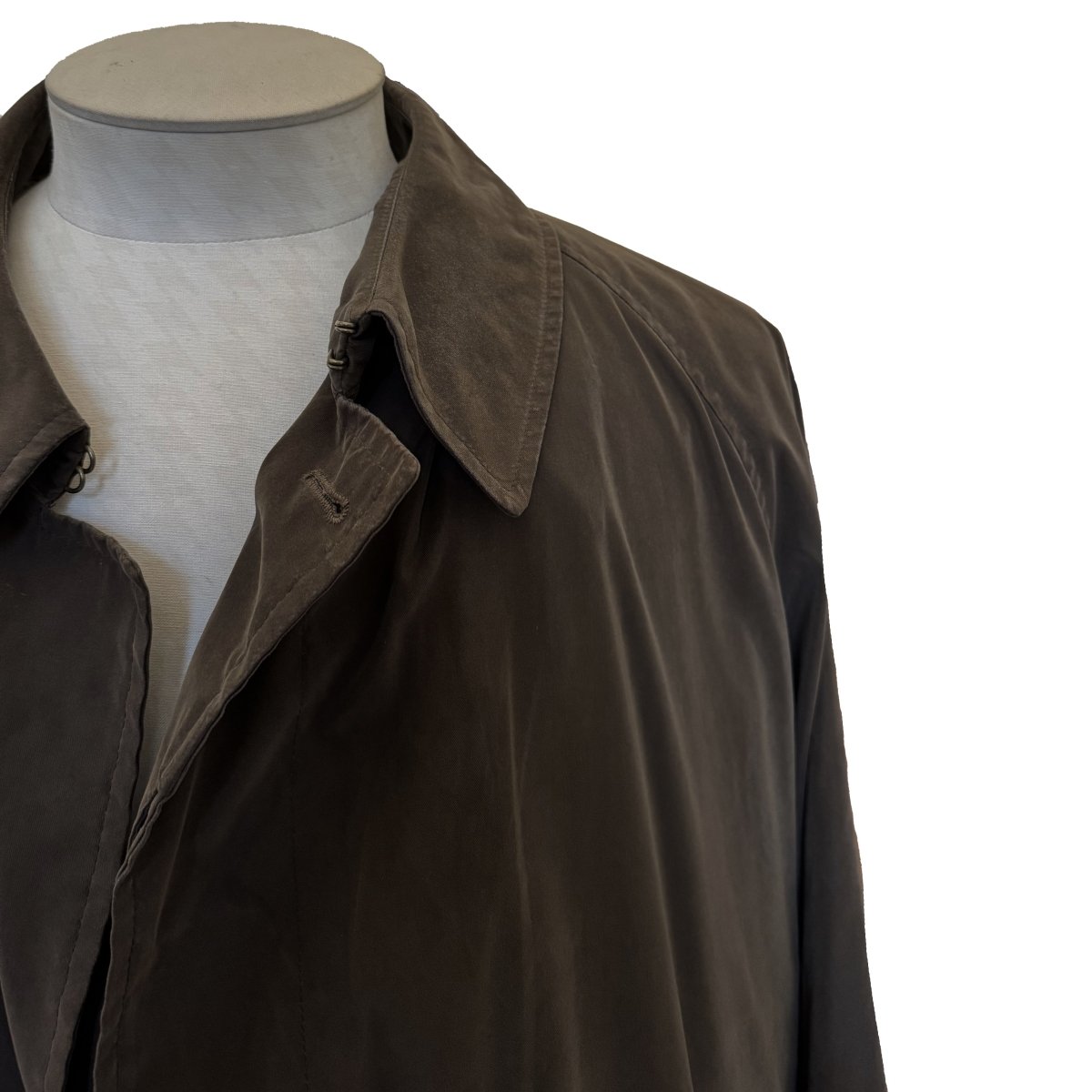 Manteau Arnys gris taupe avec doublure chaude amovible - Le Beau Gustave