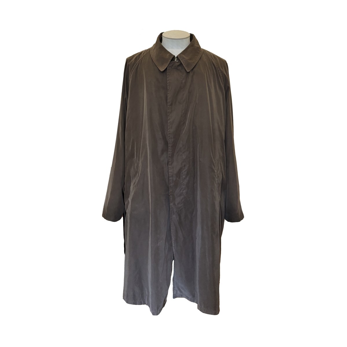 Manteau Arnys gris taupe avec doublure chaude amovible - Le Beau Gustave
