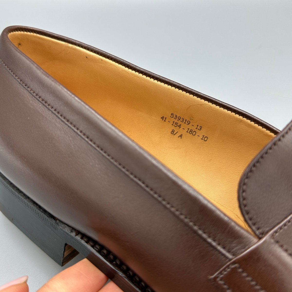 Mocassins marron 180 J.M Weston - Le Beau Gustave