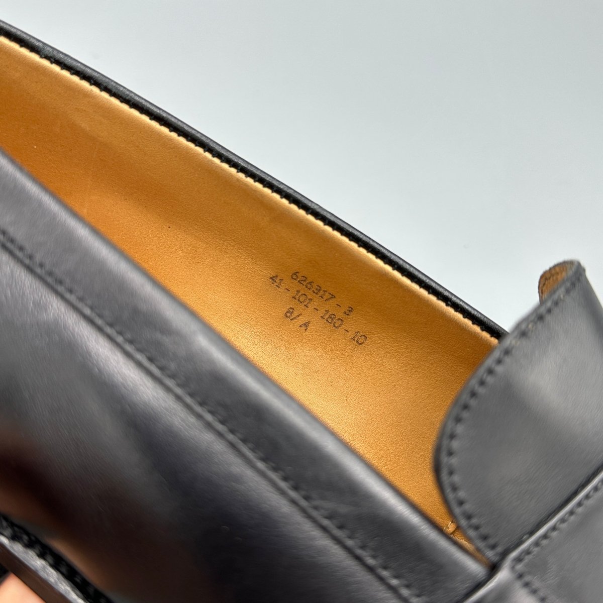 Mocassins noirs 180 J.M Weston - Le Beau Gustave