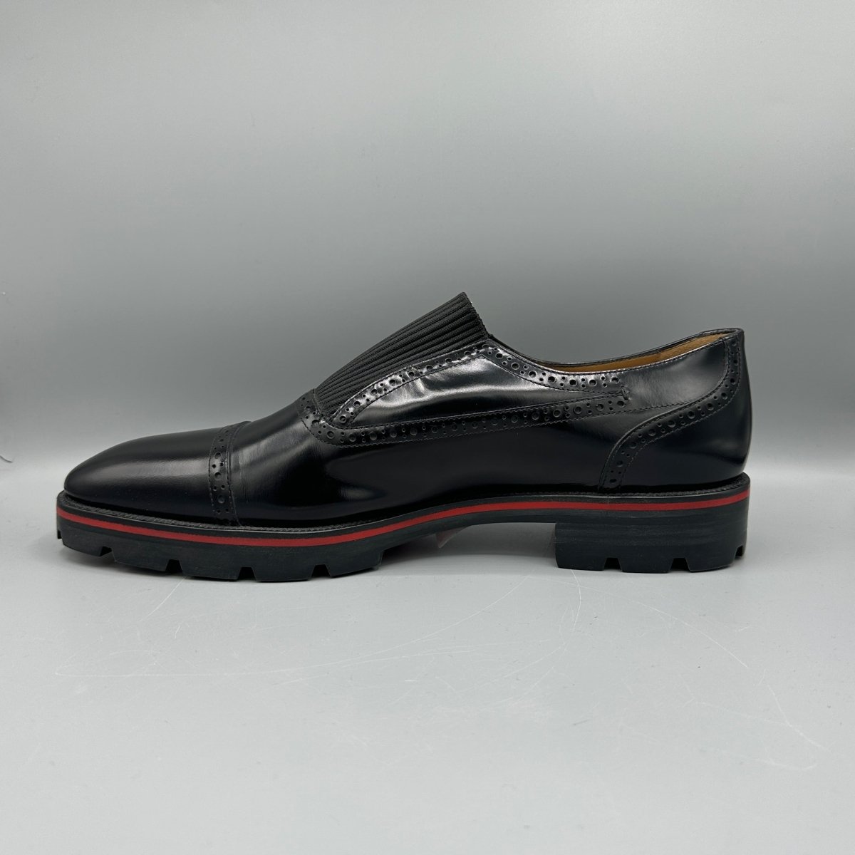 Mocassins noirs Christian Louboutin - Le Beau Gustave