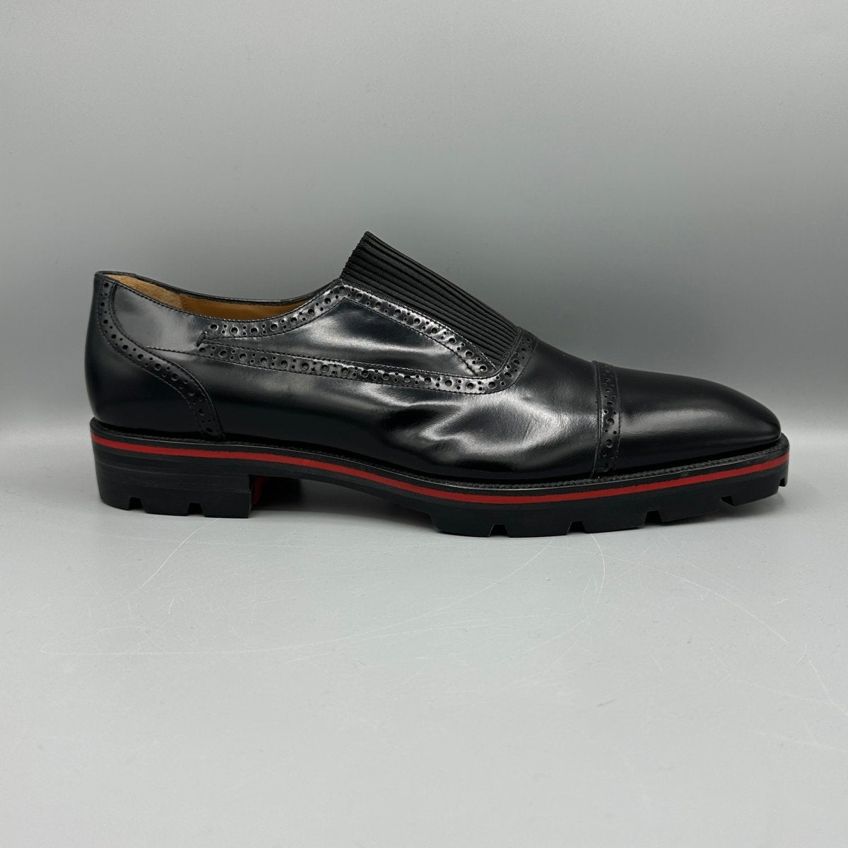 Mocassins noirs Christian Louboutin - Le Beau Gustave