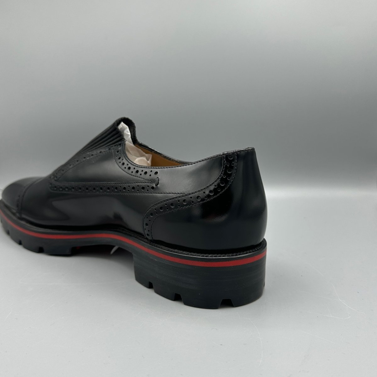 Mocassins noirs Christian Louboutin - Le Beau Gustave