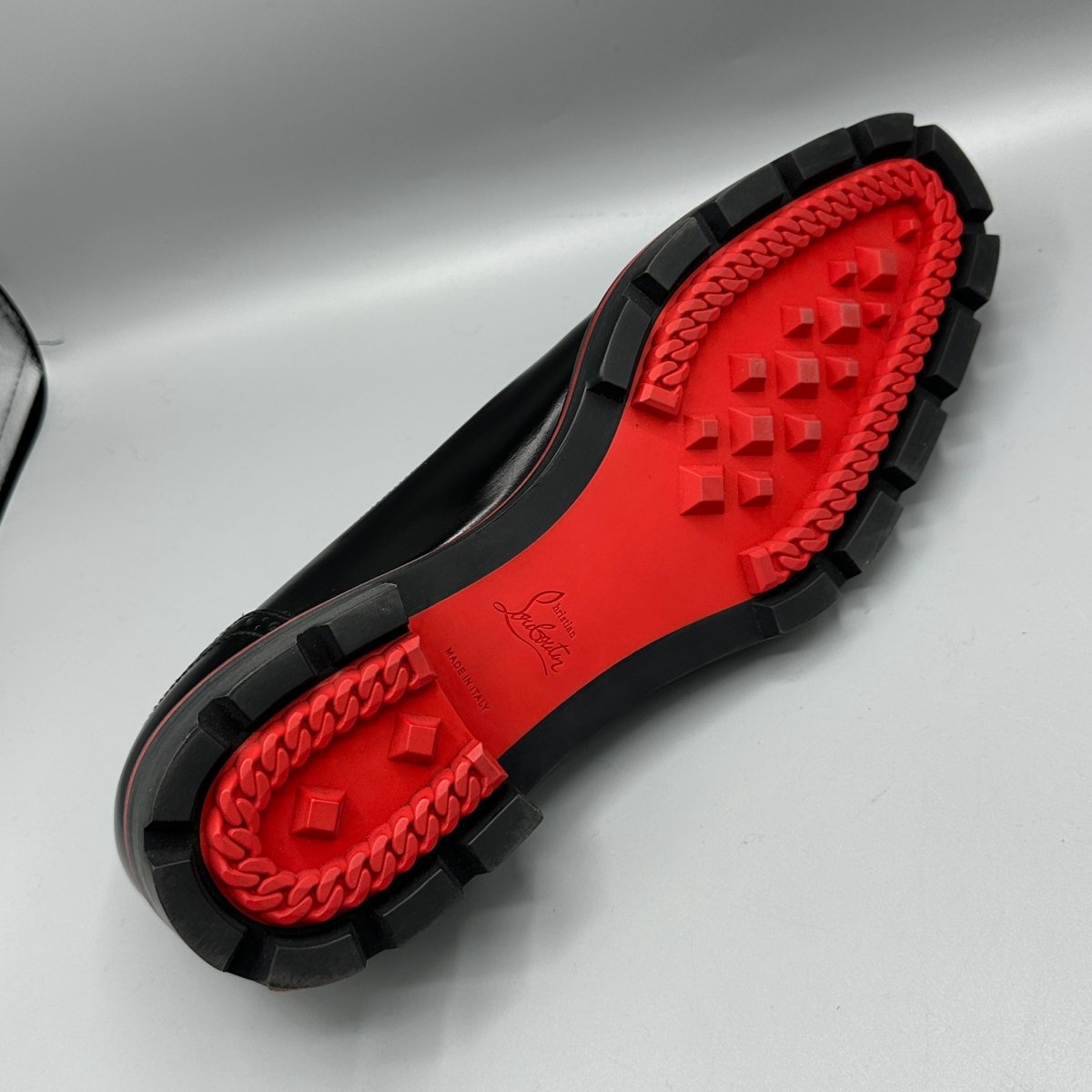 Mocassins noirs Christian Louboutin - Le Beau Gustave