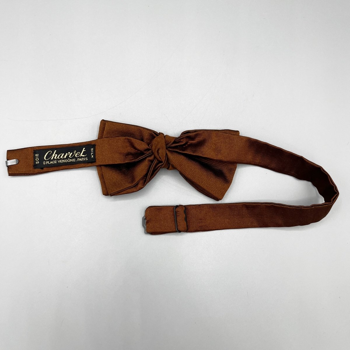 Noeud papillon marron Charvet - Le Beau Gustave