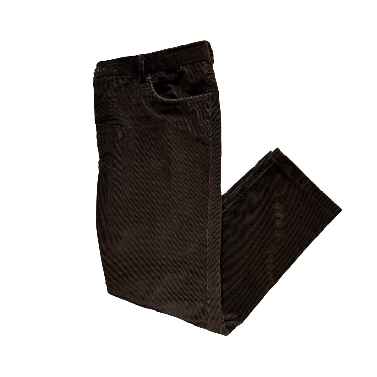 Pantalon Arnys en velours côtelé marron foncé - Le Beau Gustave