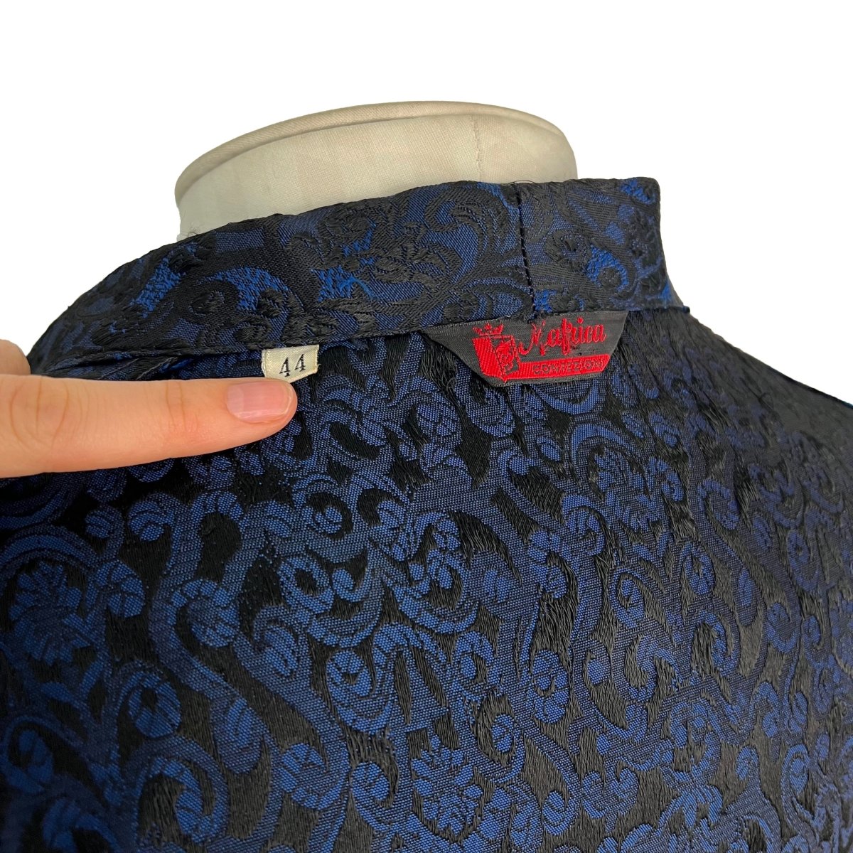 Peignoir bleu vintage - Le Beau Gustave