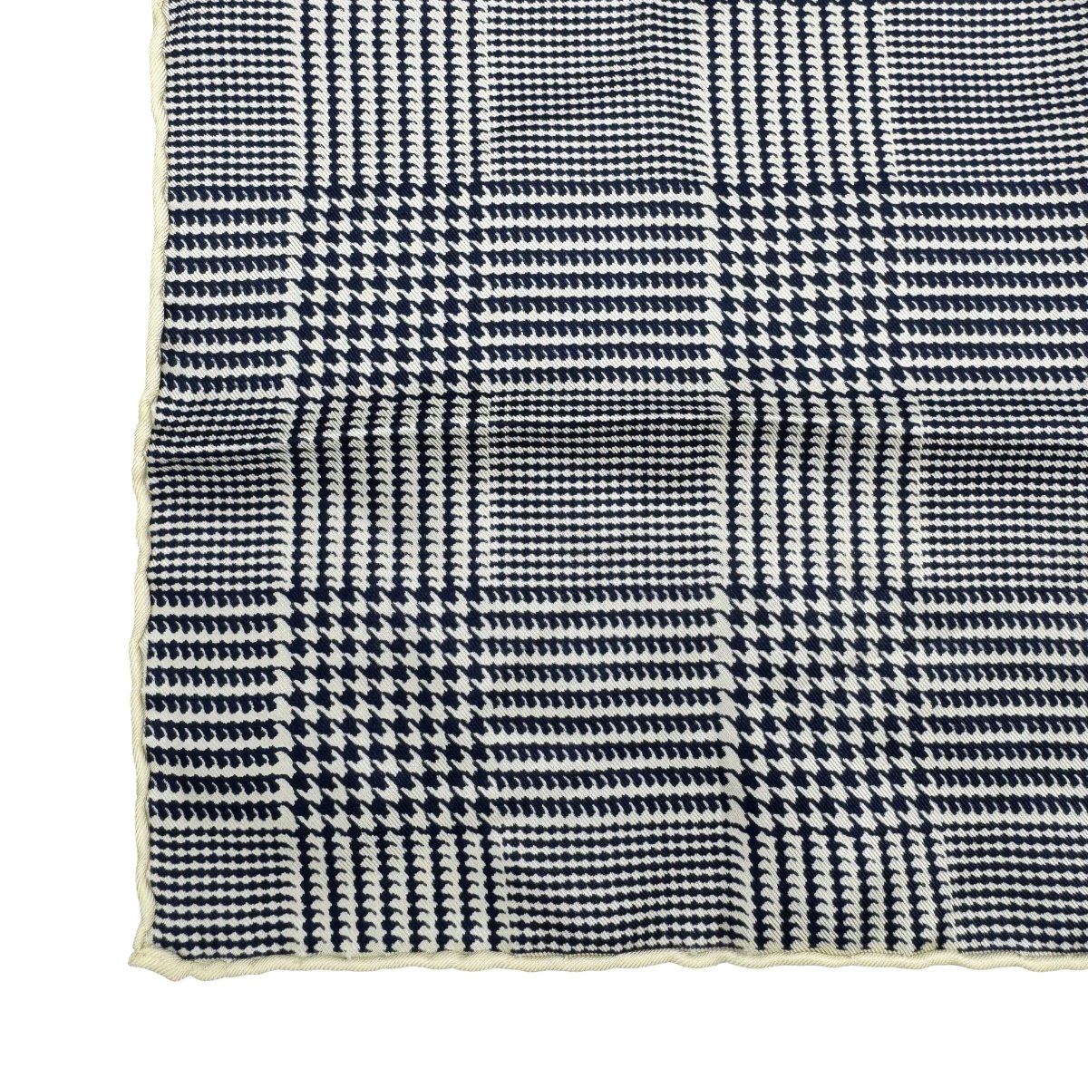 Pochette en soie Purple Label Ralph Lauren motif Prince-de-Galles - Le Beau Gustave