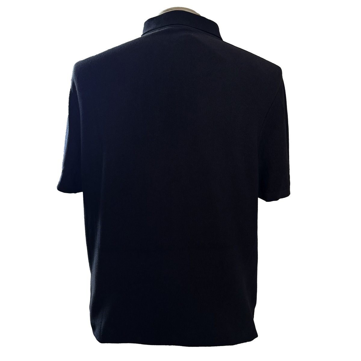 Polo Hermès vintage noir coton - Le Beau Gustave