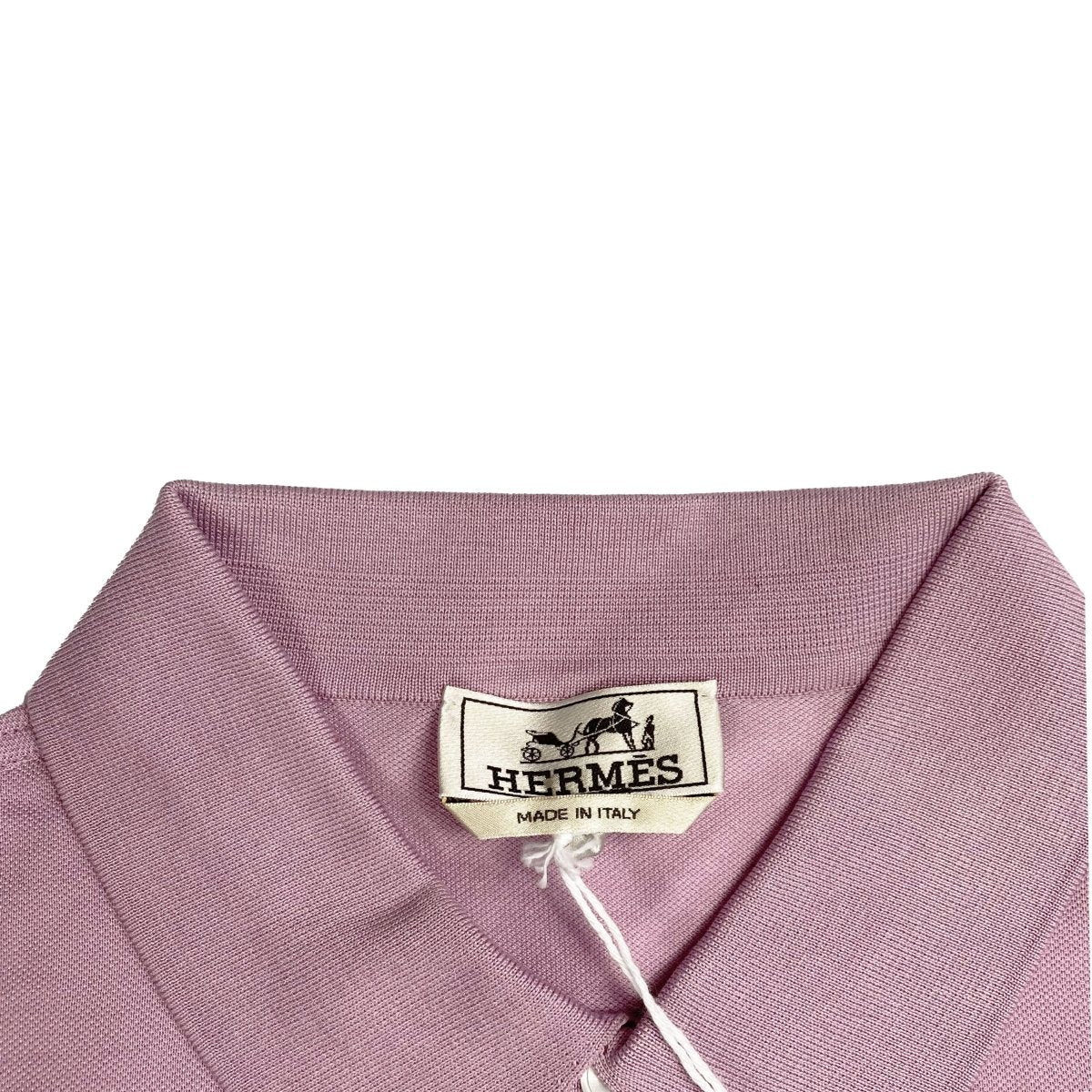 Polo rose clair Hermès - Le Beau Gustave