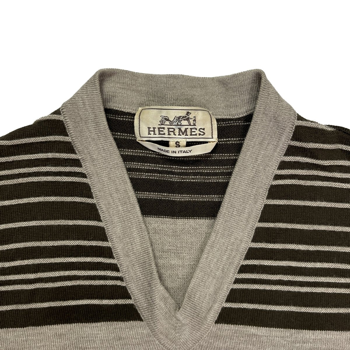 Pull beige Hermès - Le Beau Gustave