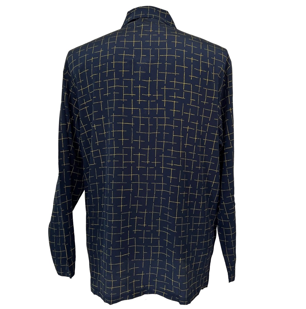 Set pyjama & peignoir bleu foncé - Le Beau Gustave