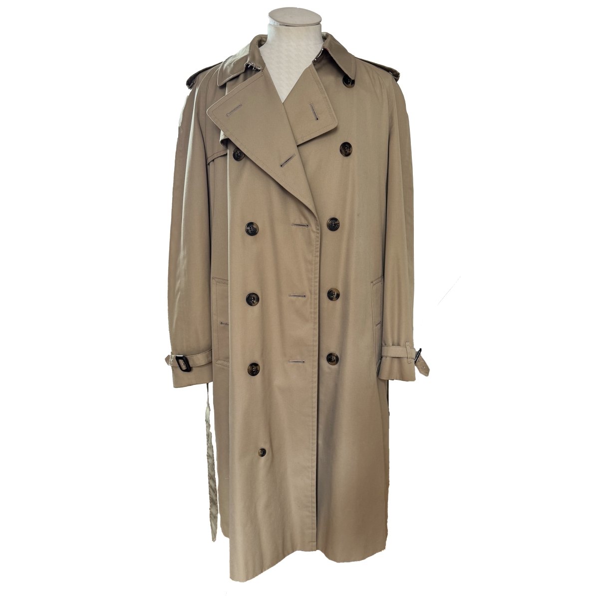 Trench coat long beige Burberry - Le Beau Gustave