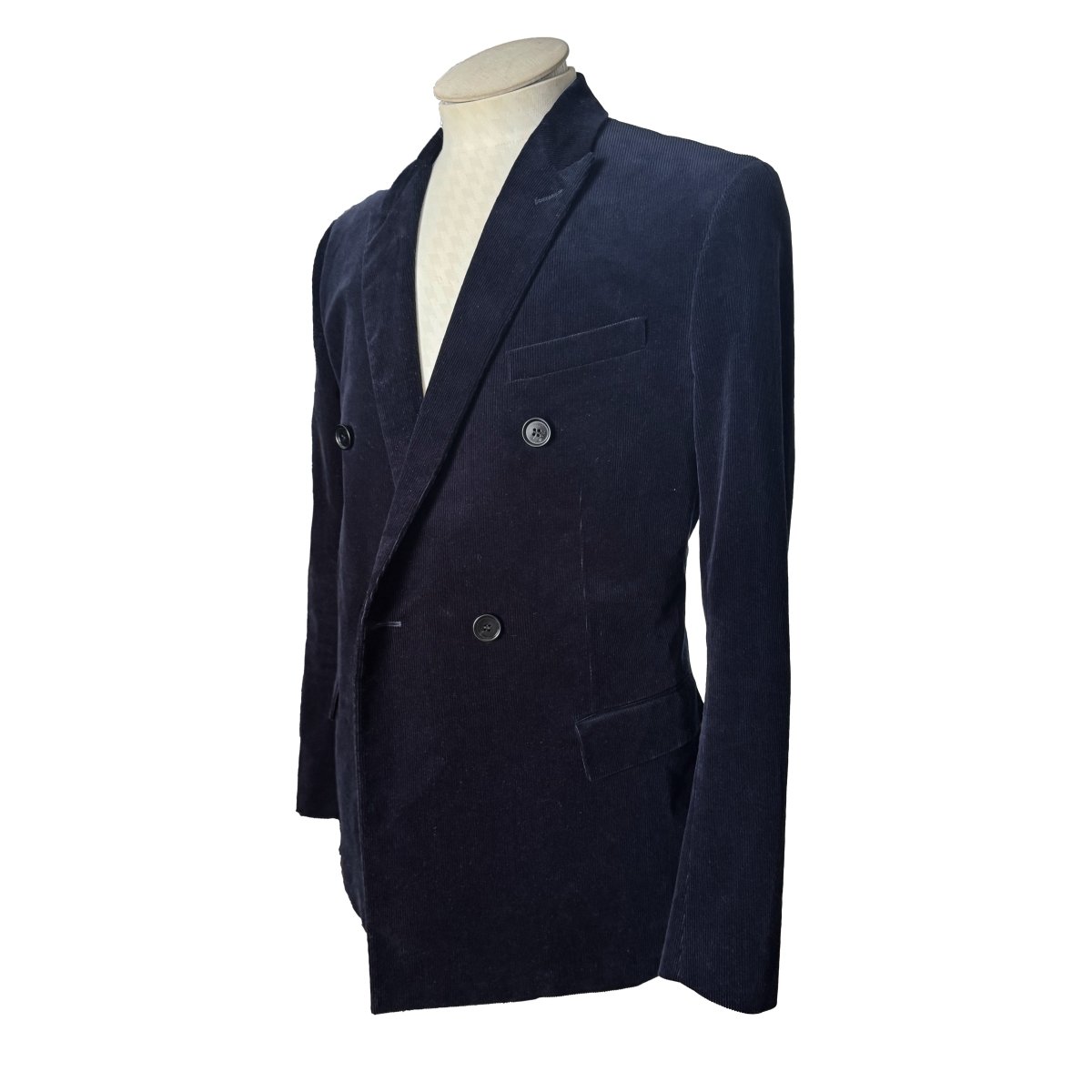 Veste Dior bleue velours - Le Beau Gustave