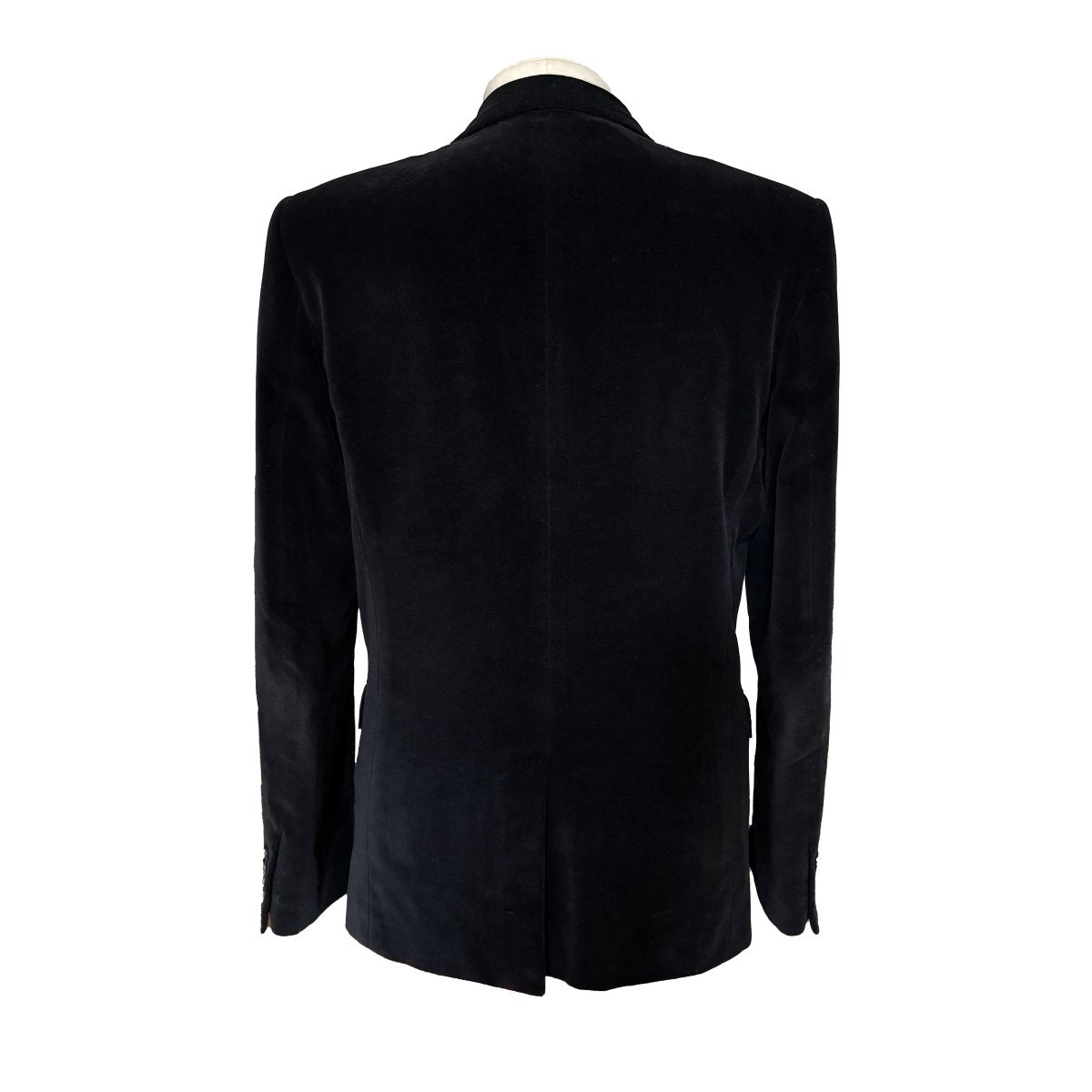 Veste Dior en velours noir uni - Le Beau Gustave