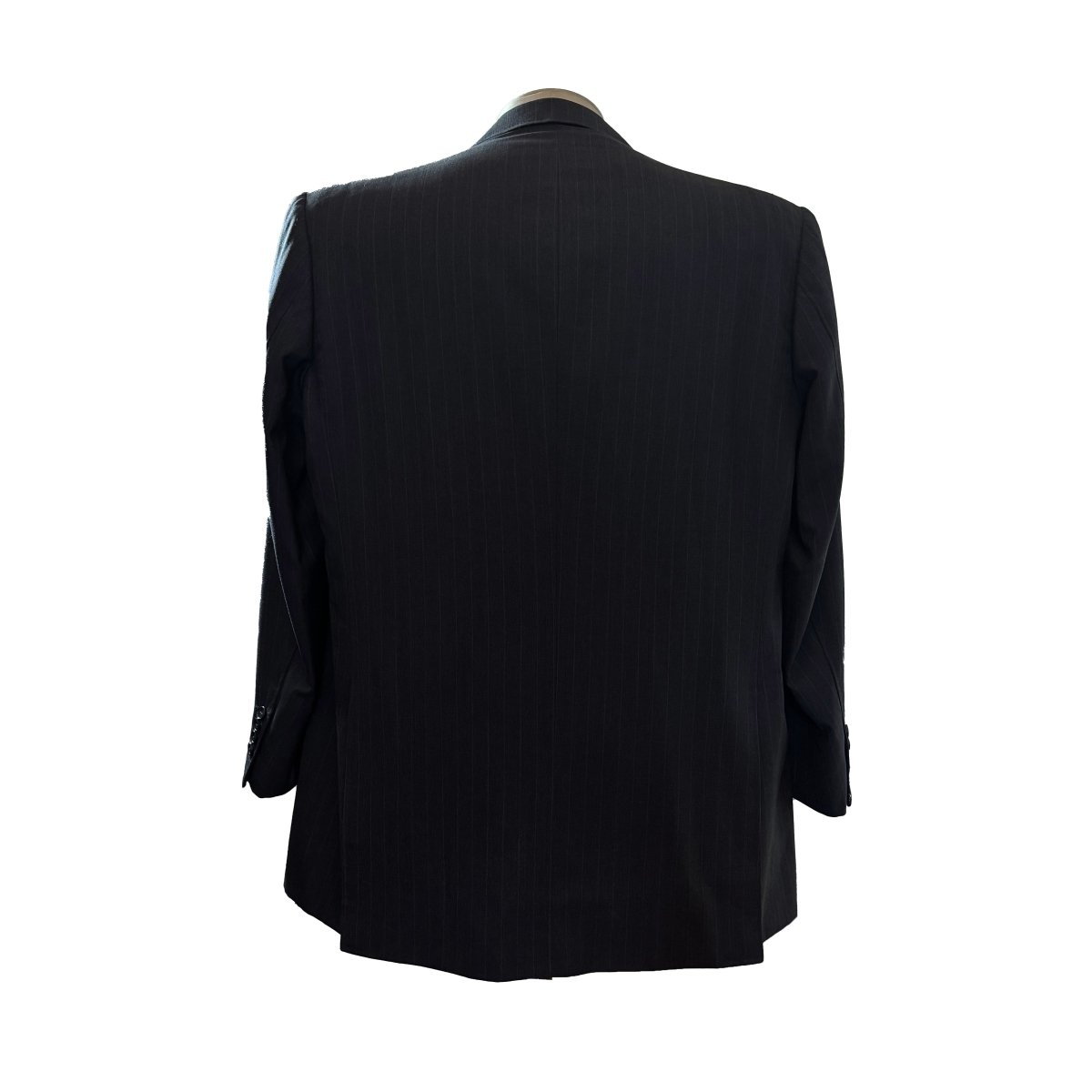Veste Gaetano Aloisio rayée anthracite - Le Beau Gustave