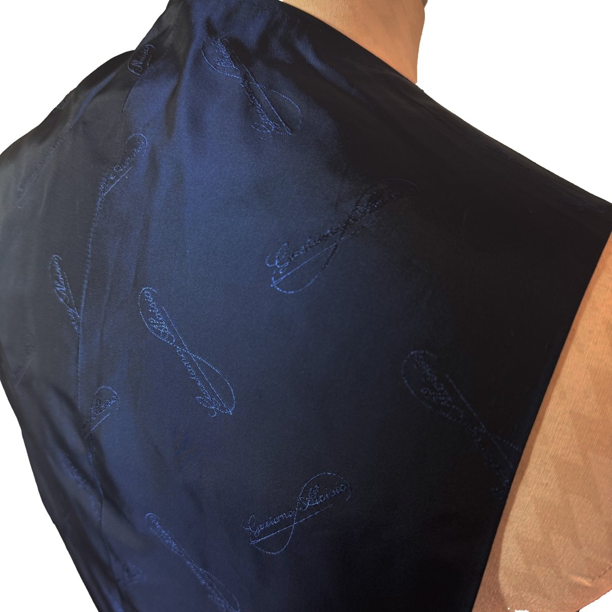 Veste & gilet de costume Gaetano Aloisio bleu marine - Le Beau Gustave