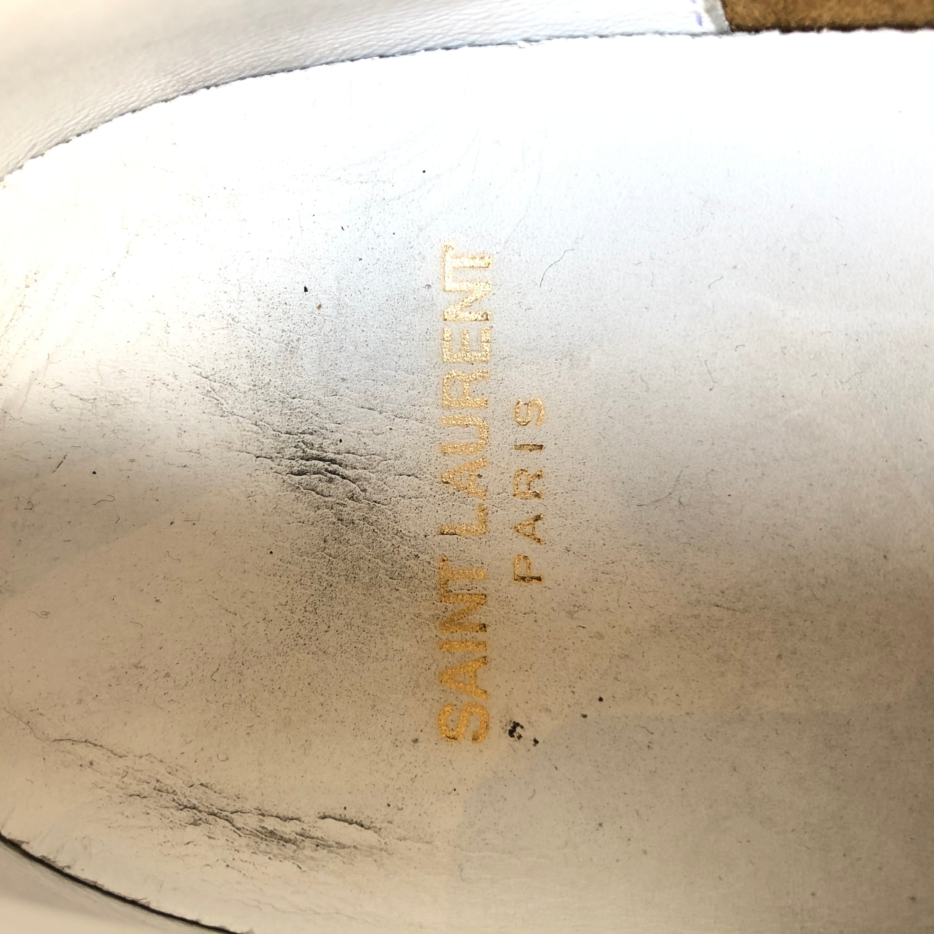 Baskets Saint Laurent print animal