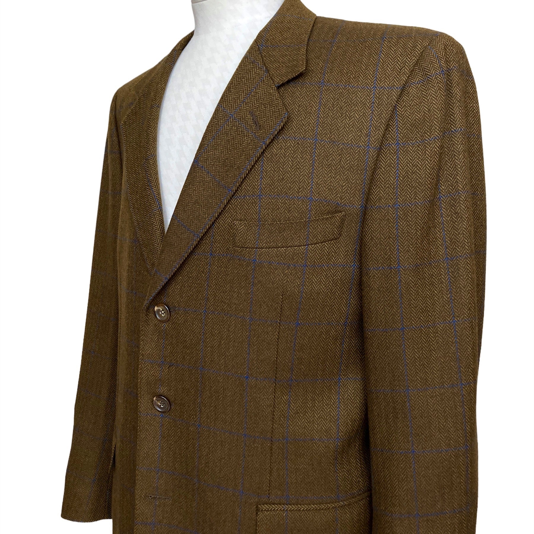 Veste Lanvin à chevrons et carreaux Lanvin