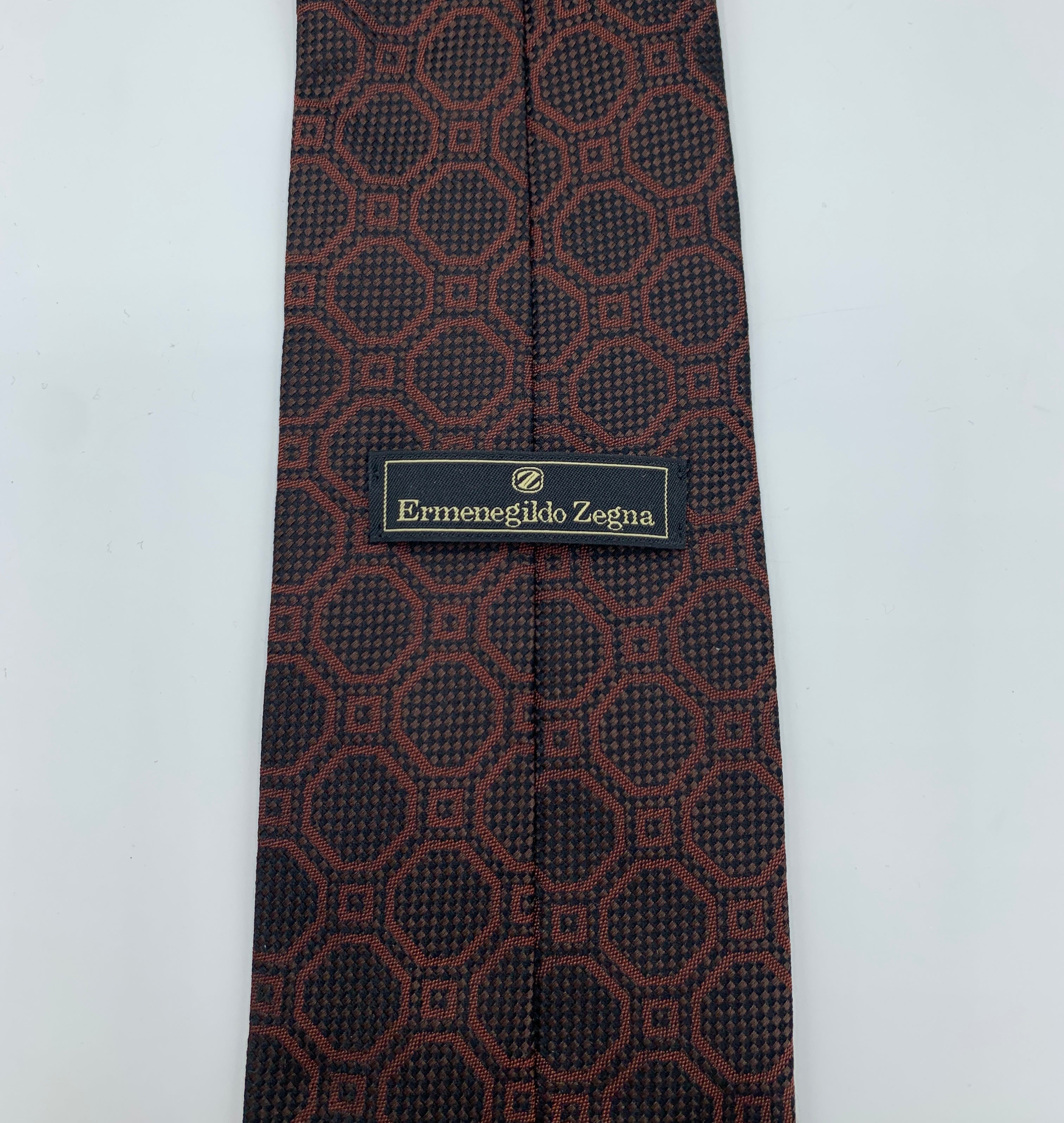 Ermenegildo Zegna patterned tie
