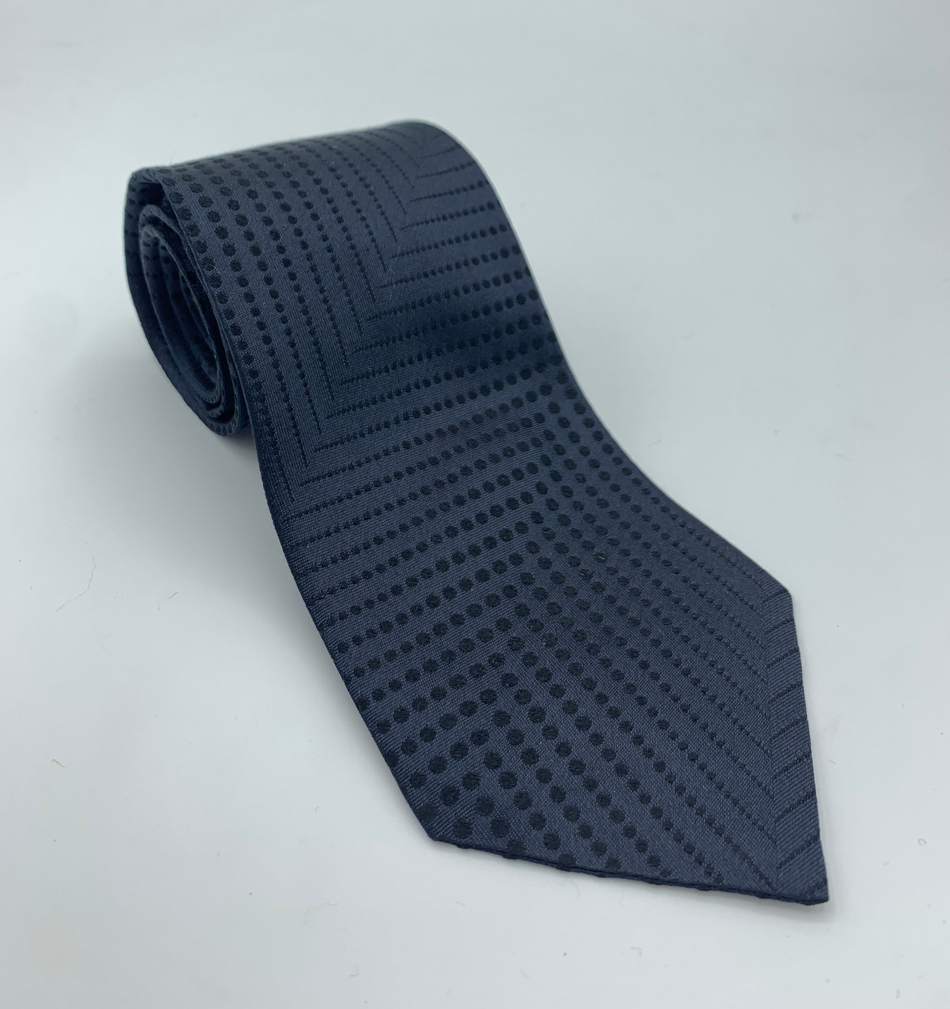 Jil Sander Dark Blue Tie