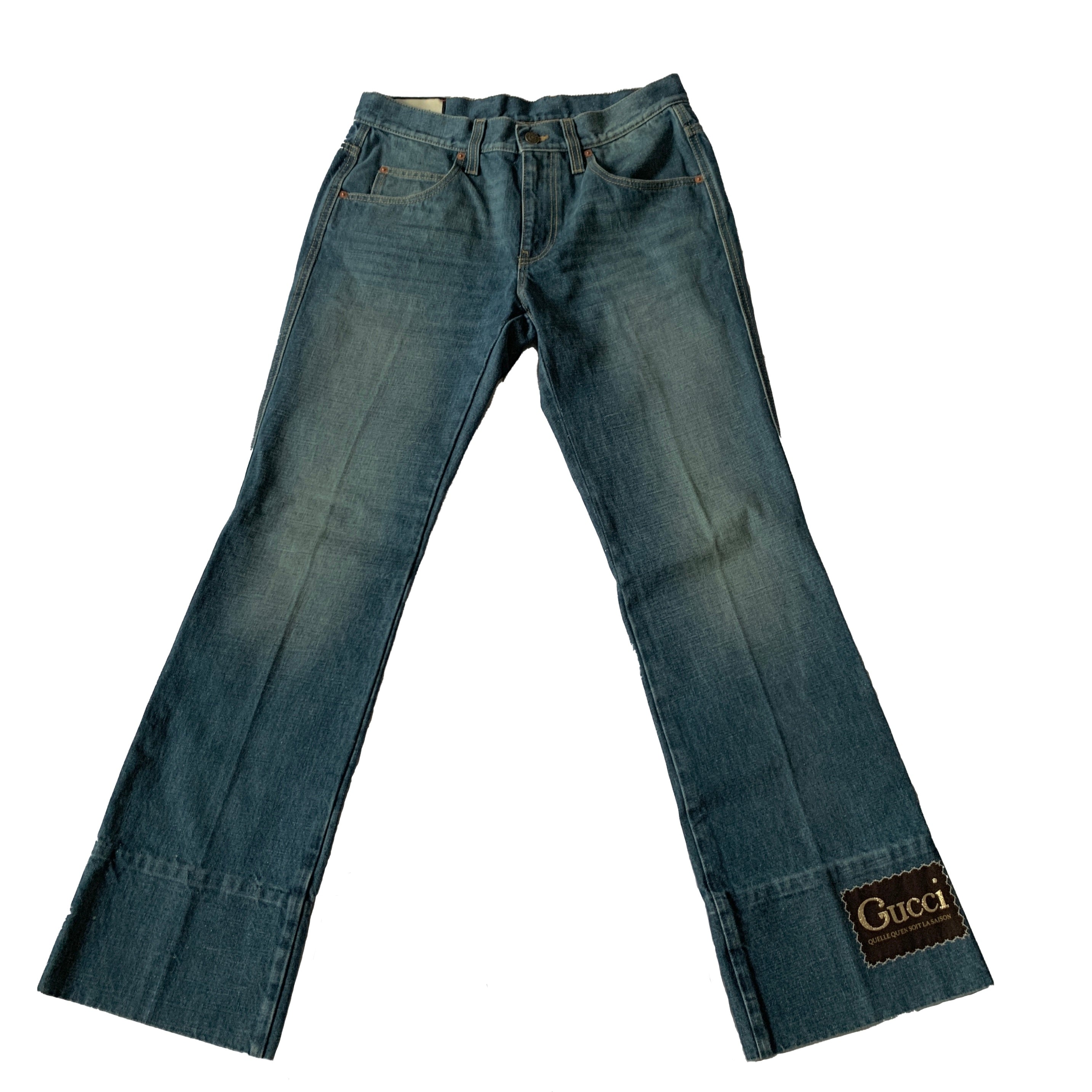 Jean bleu Gucci bootcut