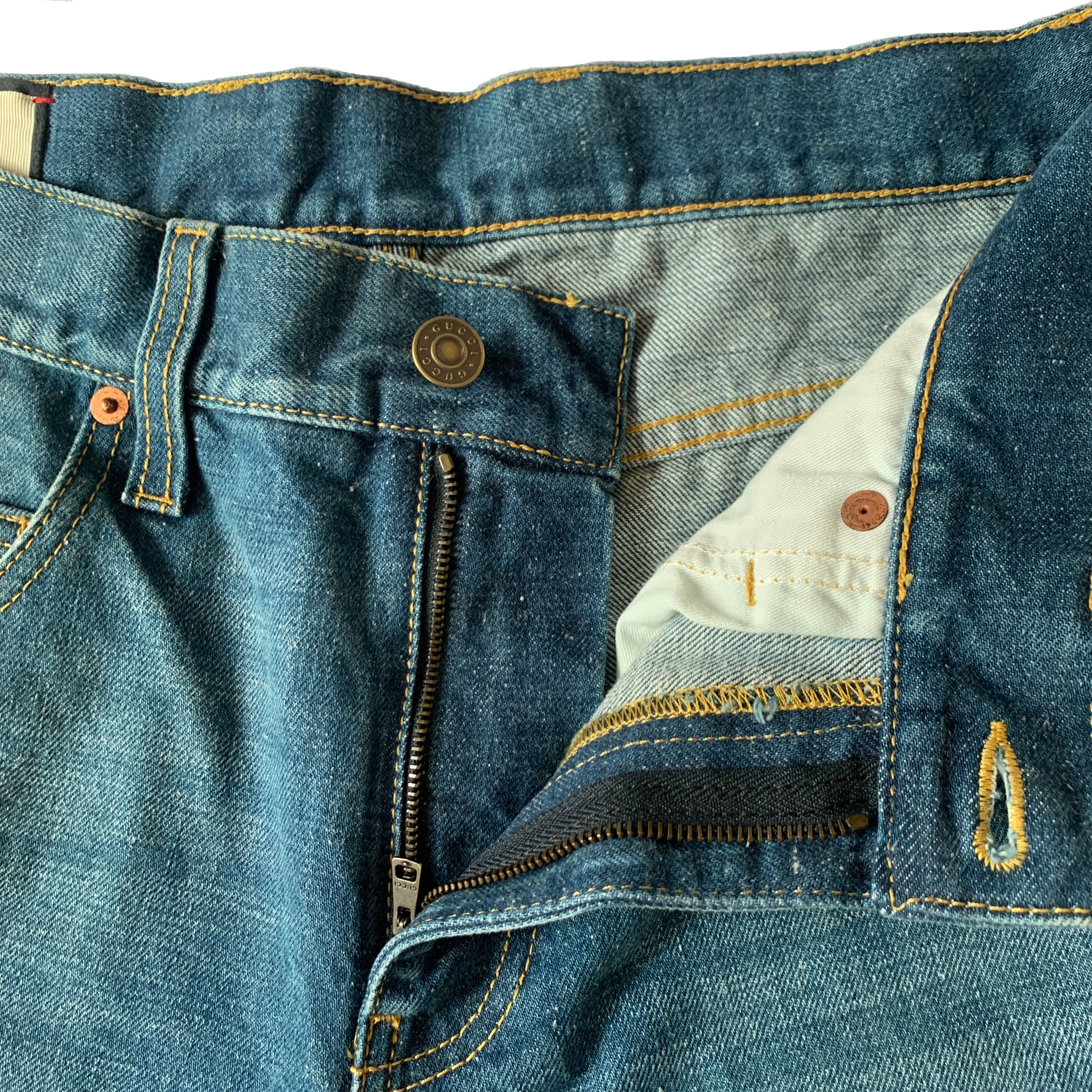 Jean bleu Gucci bootcut