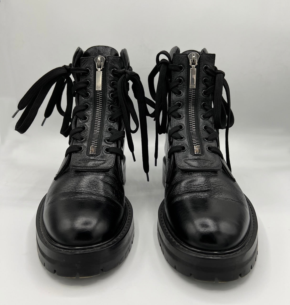 Black Saint Laurent boots