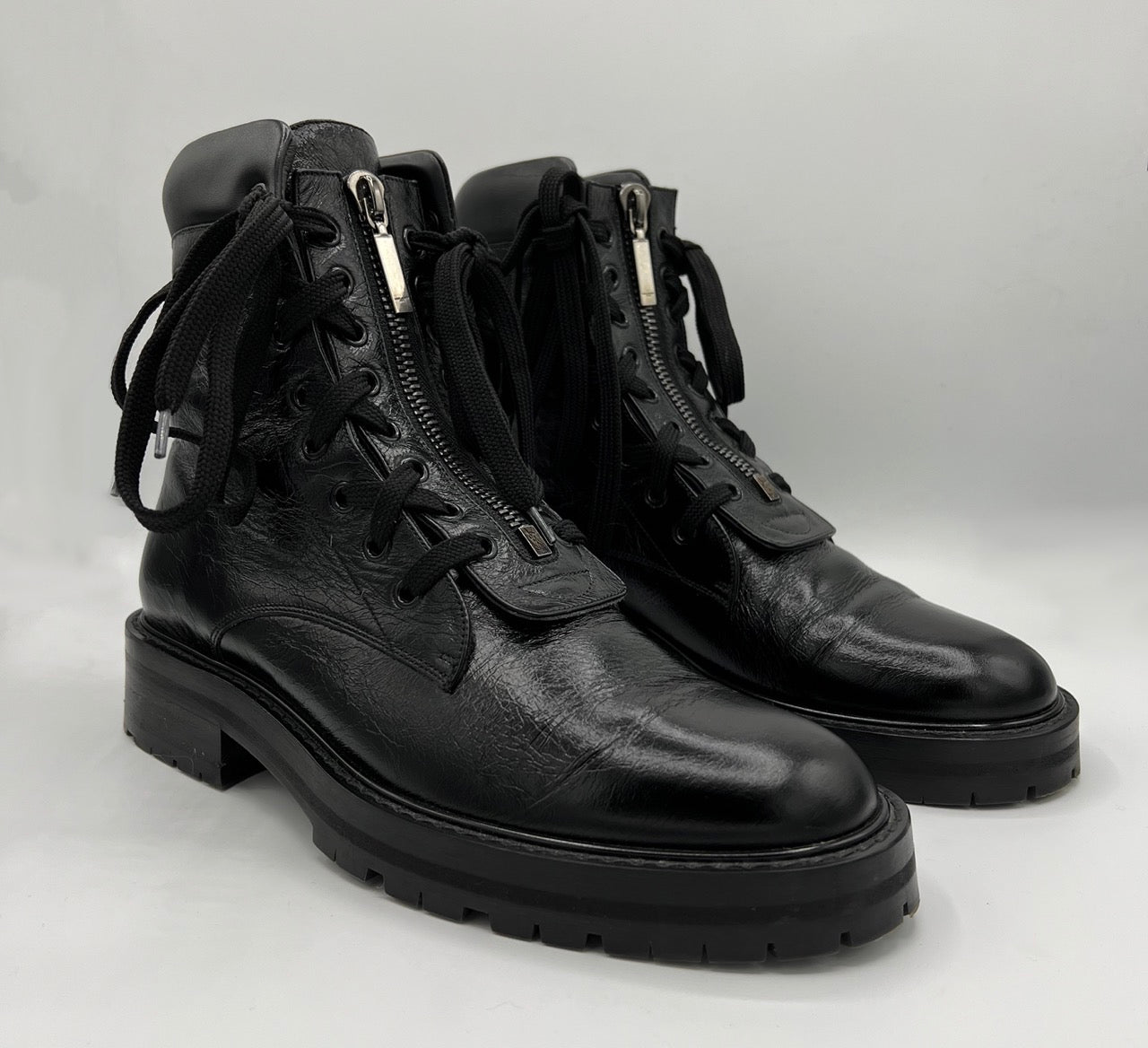 Black Saint Laurent boots