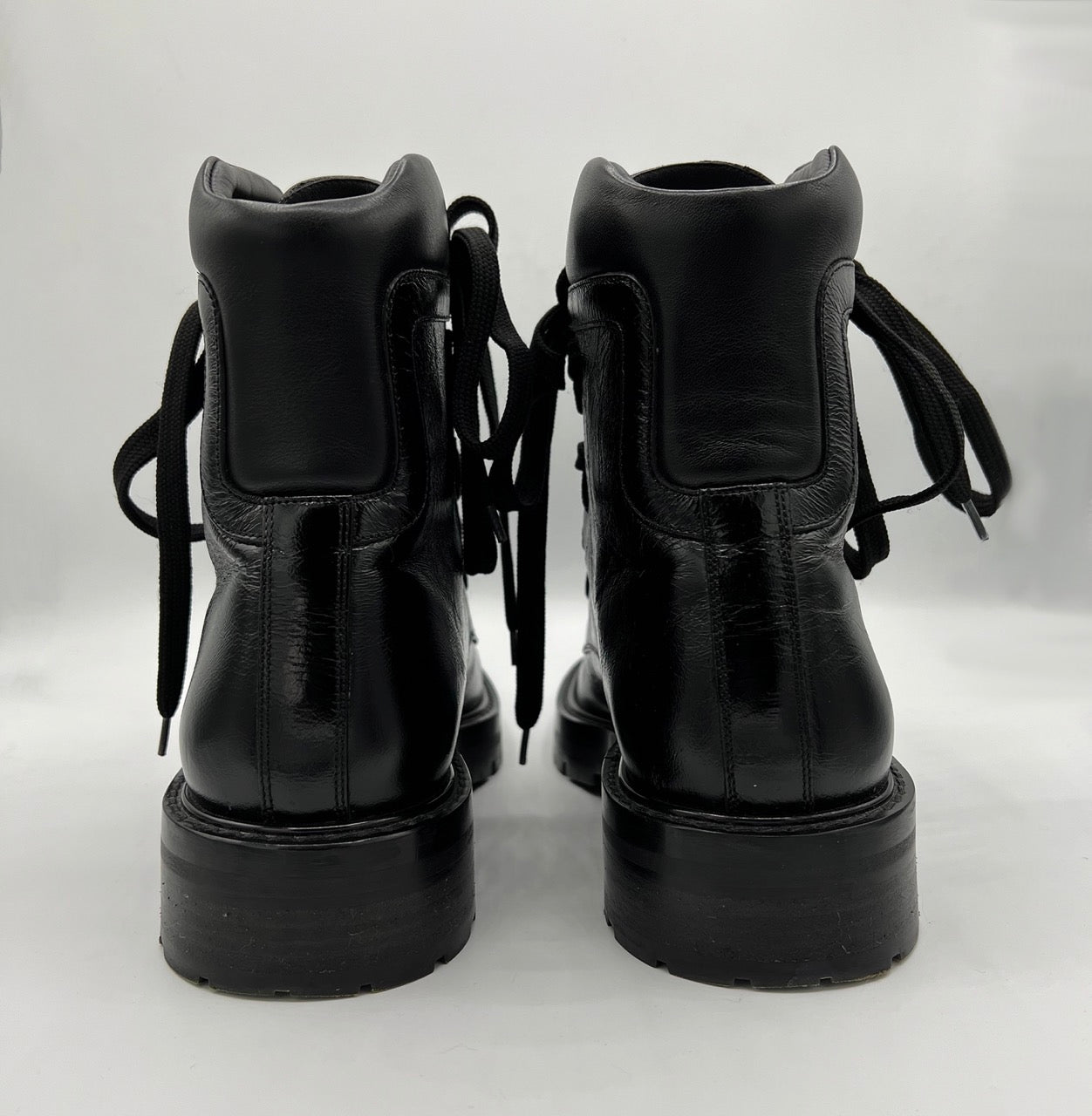 Black Saint Laurent boots