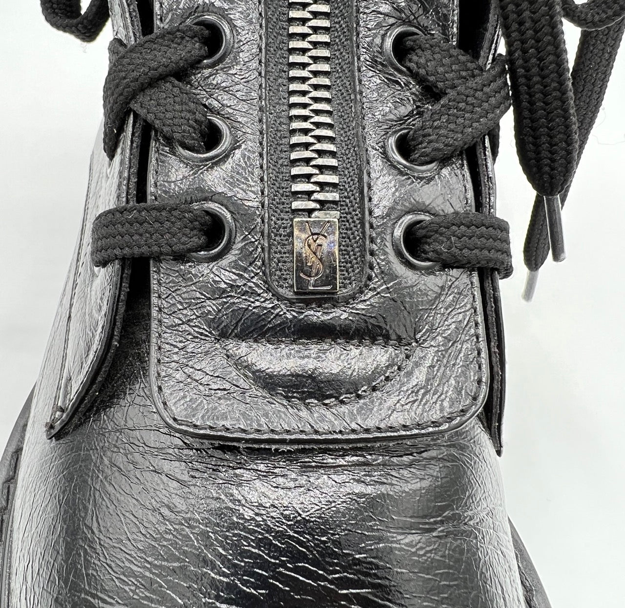 Black Saint Laurent boots