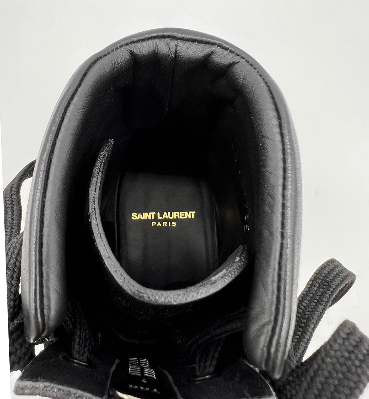 Black Saint Laurent boots