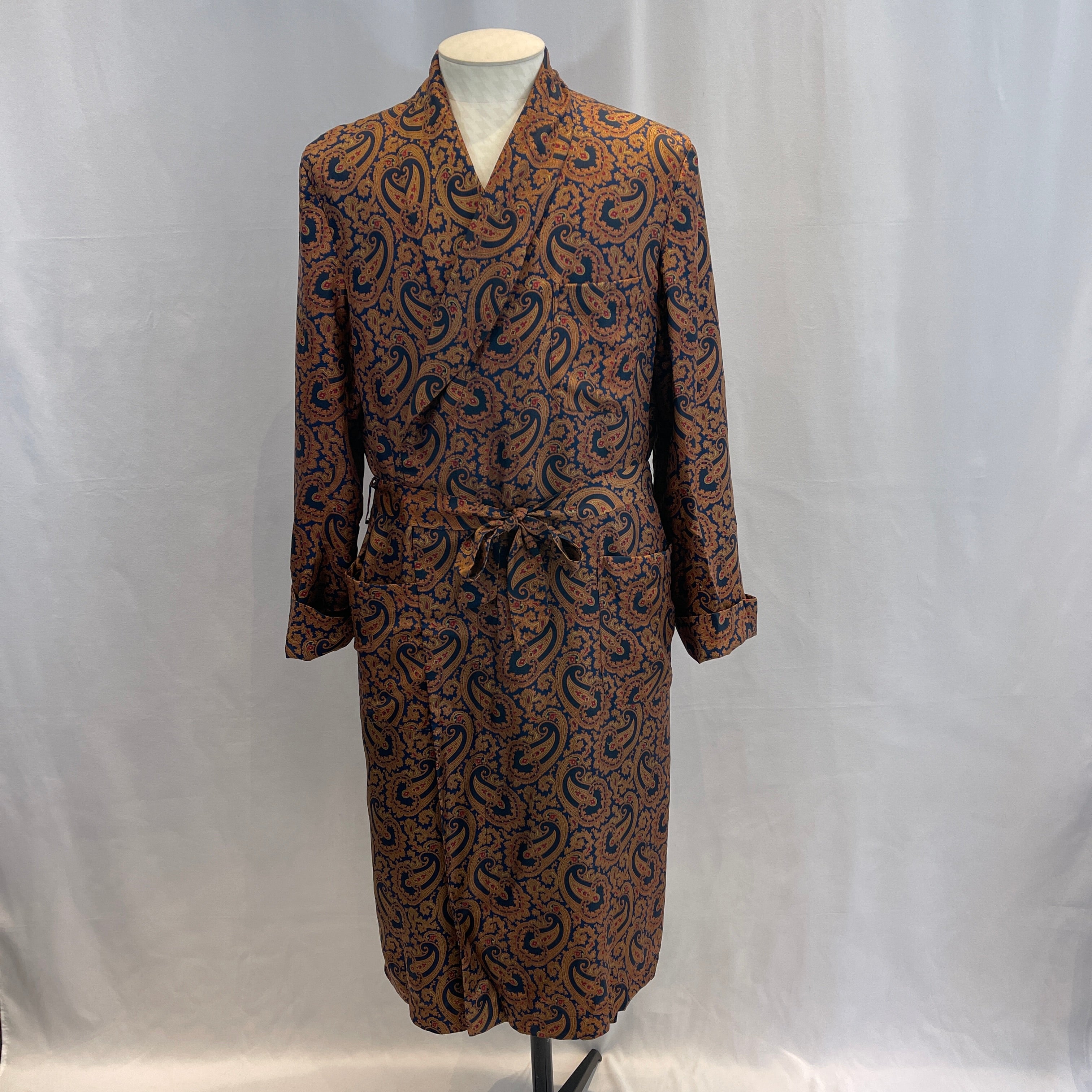 Peignoir/Robe de chambre soie vintage