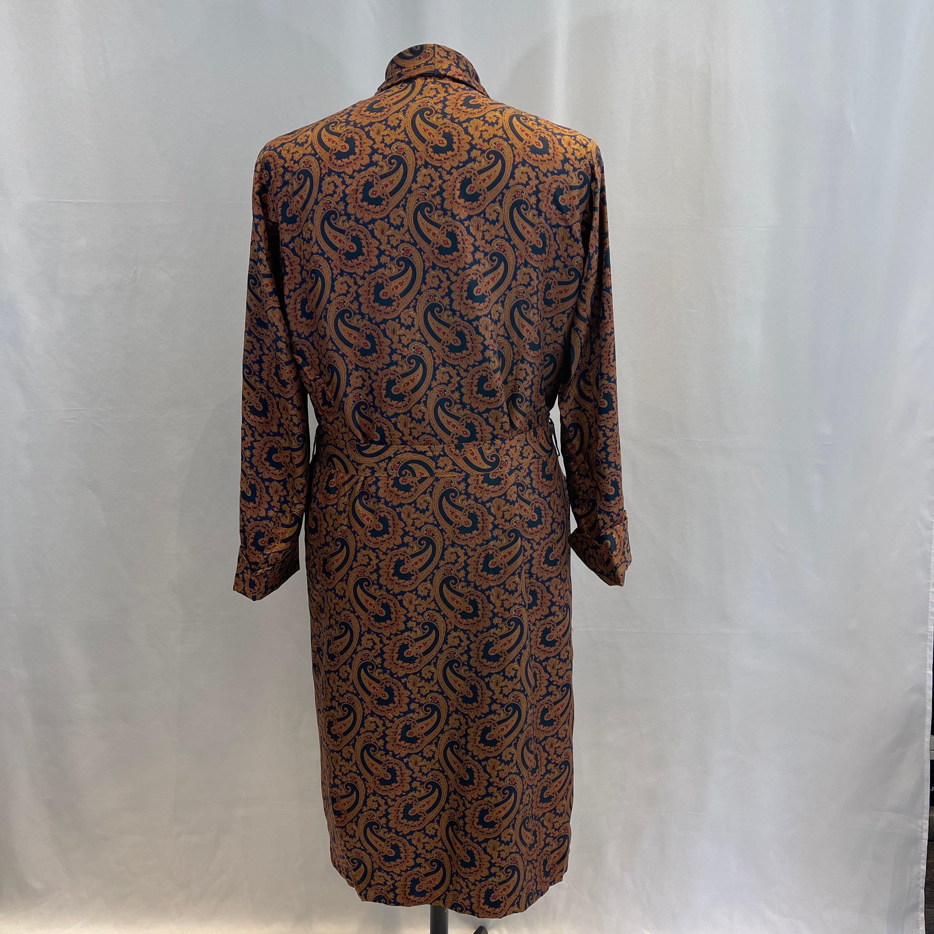 Peignoir/Robe de chambre soie vintage