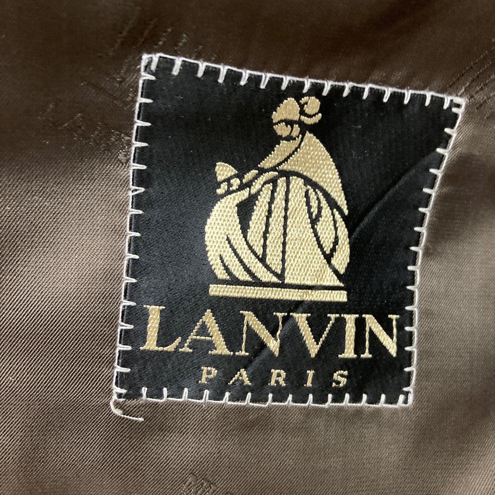 Veste Lanvin à chevrons et carreaux Lanvin